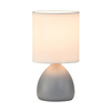 Lampka nocna Sabrina 1xE14 Szary Milagro ML2772
