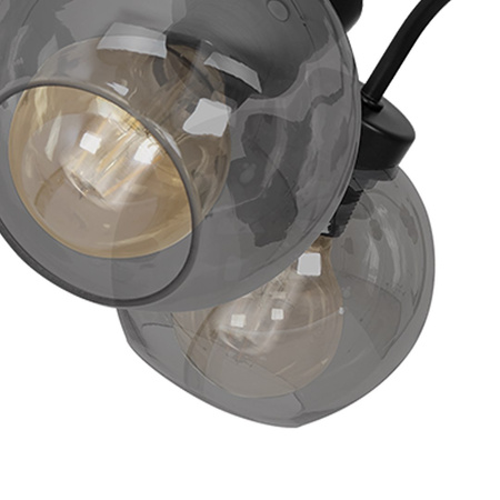 Lampa sufitowa SOFIA SMOKED 5xE27 Milagro MLP6597