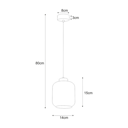 Lampa wisząca K-5510 z serii IGA Kaja Lighting