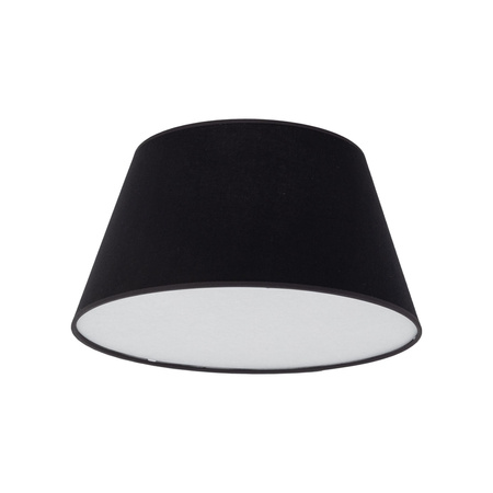 Lampa sufitowa czarny stożkowy abażur 38cm FORMO BLACK 2xE27 Tk Lighting 11206