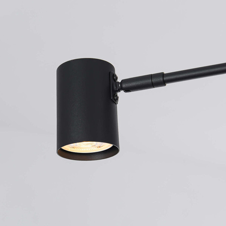 Lampa wisząca Snow 8 czarna 8xGU10 Light Prestige LP-731/8P BK