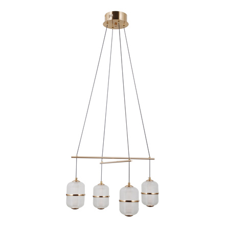 Lampa wisząca Alani złota LED 3000K Italux PND-34375-4-HBR