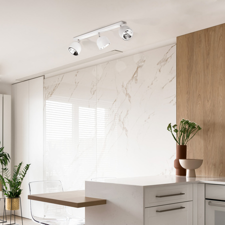 ALTEA WHITE LAMPA SUFITOWA 3 PŁ + ŻARÓWKI TK Lighting 6515