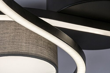 Lampa sufitowa LED z pierścieniami – unikalny falisty kształt, nowoczesna elegancja LED 4000K Shiena Rabalux 71116