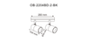 Lampa sufitowa, Kinkiet FORI GU10 Zuma Line OB-2204BD-2-BK