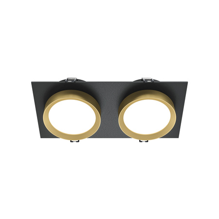 Oprawa podtynkowa prostokątna 11cm x 22 cm 2xGX53 Hoop DL086-02-GX53-SQ-BG Maytoni