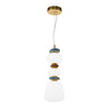 Lampa wisząca Evans LED 3000K Italux PND-94981V-3B-GD