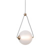 Lampa wisząca RASTIA LED 20cm Italux PND-34361-M-HBR-OPAL