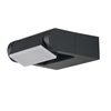 Kinkiet elewacyjny z ruchomą głowicą FRAME WALL v.2 BK AZZARDO AZ6321