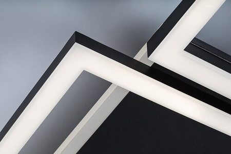 Lampa sufitowa trzy połączone kwadraty LED 4000K Donya Rabalux 71374