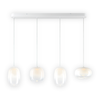 Lampa wisząca Vaso Biały 15W Milagro ML1406