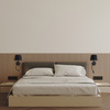 MAJA BLACK KINKIET 2 E27 + G9 TK Lighting 10081
