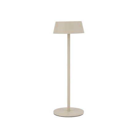 Beżowa lampka stołowa zewnętrzna przenośna ładowana USB AMY LED Nowodvorski 11533