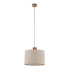 Lampa wisząca abażur 30cm LEN VIGA SHADE SOSNA 1xE27 Tk Lighting 11799