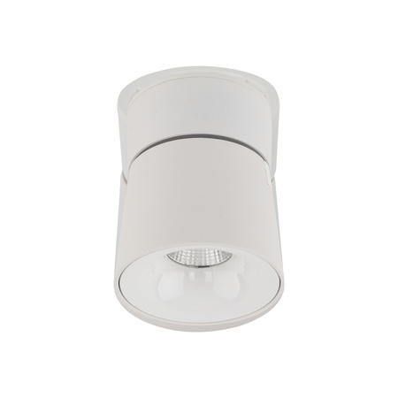 Biała oprawa natynkowa ruchoma tuba LED 3000K KYOTO WHITE 7W Tk Lighting 18134