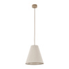 Lampa wisząca pojdeyńczy abażur z lnu 25cm CONEA SABIA 1xE27 Tk Lighting 11202