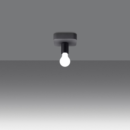 Lampa sufitowa oprawa TAVO 1 betonowa Sollux Lighting SL.1156