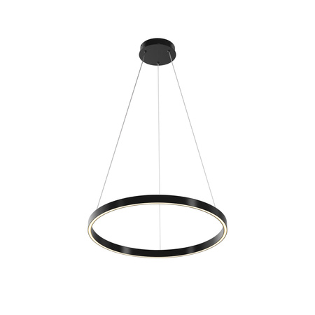 Lampa wisząca czarny okrąg 60cm LED 3000K/4000K Rim MOD058PL-L32BK Maytoni