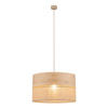 Lampa wisząca abażur 50cm DORMA WOOD JUTA 1xE27 Tk Lighting 11787