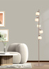 Lampa podłogowa piątka LED Luberon kaszmirowa Aviano Lighting 3051-513