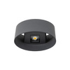 Kinkiet ogrodowy szary światło góra-dół VERTO GRAY IP54 Tk Lighting 18087