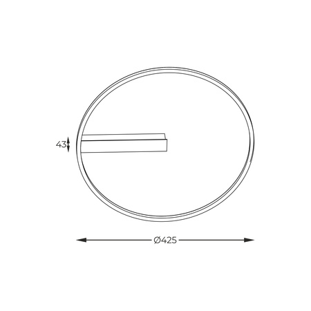 Lampa sufitowa CORIT LED Zuma Line E82907-82