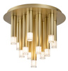 Złota lampa sufitowa okrągła trzynaście tub G9x13 Ramira Rabalux 71355
