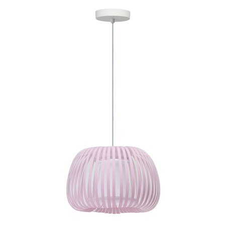 Lampa wisząca różowe paski 1xE27 AGORA PENDANT PINK AZZARDO AZ6645