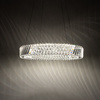 Lampa wisząca kryształowy ring 60cm 3000K LUXORA LED Nowodvorski 11705