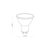 ŻARÓWKA GU10 5W WARM WHITE 3000 K TK Lighting 3138