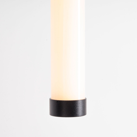 Lampa wisząca świecąca tuba 49cm z dekoracyjną kulą z marmuru szmaragdowego LED 3000K Verdes Maxlight P0611