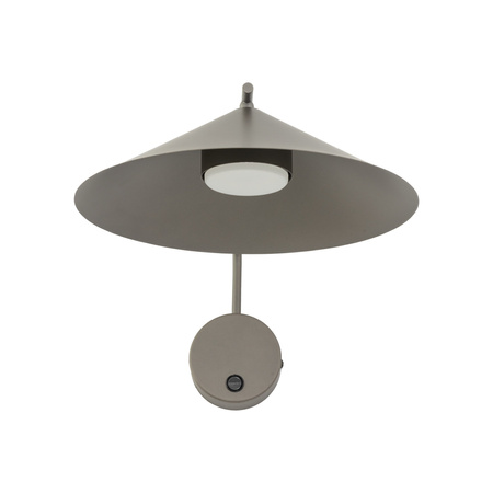 KInkiet metalowy stożek z przełącznikiem LUME M NEW BROWN 1xGX53 Tk Lighting 11268