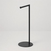 Prosty, czarny stojak na papier KS-47 PAPER STAND z serii KAJA HOME
