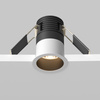 Podtynkowe okragłe oczko sufitowe LED 3000K Minor DL089-5W3K-BW Maytoni
