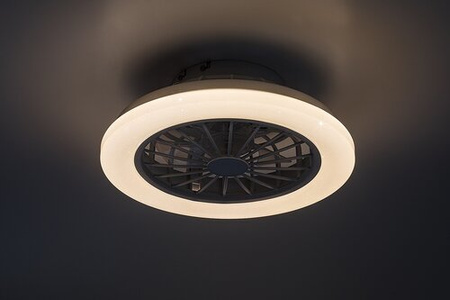 Lampa sufitowa 38cm LED lampowentylator sterowany pilotem Dalfon Rabalux 71348