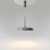 Szara lampa wisząca 40cm LED 3000K Gerhard MOD189PL-L18GR3K1 Maytoni