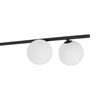 Czarna poczwórna listwa sufitowa z kulami IMELO BLACK LAMPA SUFITOWA 4XG9 Tk Lighting 11477
