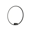 Kinkiet ścienny pierścień 60cm czarny Ringa M LED IP44 WL0116-M-BK Yaskr