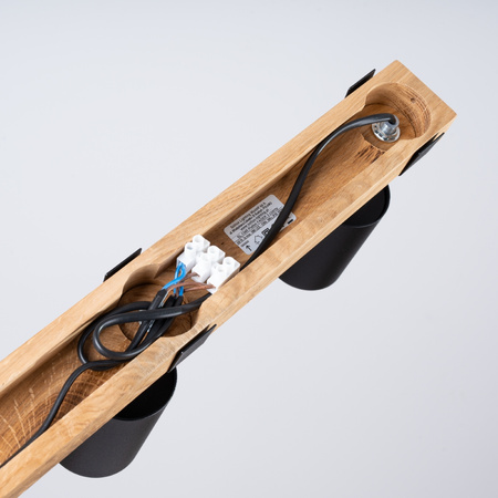 Plafon FAGER 3 czarny Sollux SL.1345