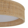 Lampa sufitowa z rafii LED 30cm DEMI RAFIA LED Tk Lighting 11854