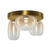 Lampa sufitowa VASO AMBER 12W Milagro ML1414
