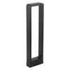 Lampa ogrodowa stojąca czarna ramka 60cm LED 3000K ARIUS M BLACK IP54 Tk Lighting 19000