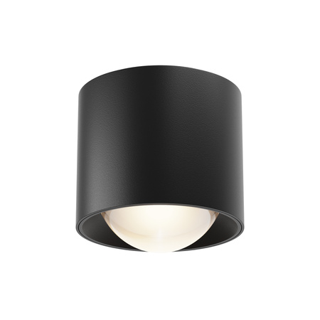 Czarna tuba sufitowa LED C217CL-15W3K-B Lens Maytoni