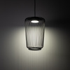 Lampa wisząca druciana w kolorze jedwabistego grafitu na żarowkę GX53 KENAI B Nowodvorski 12224