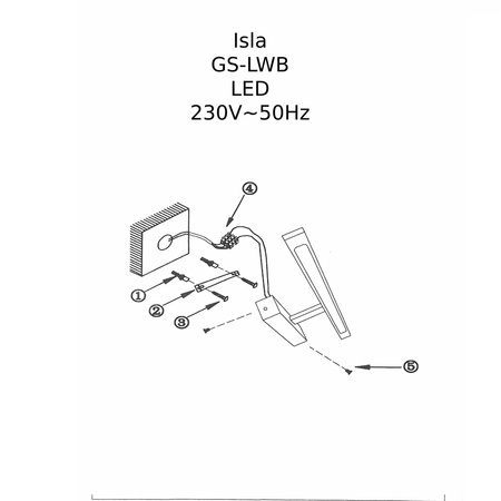 Kinkiet Isla XXL czarny 96cm IP44 LED CCT Light Prestige GS-LWB-32W BK CCT