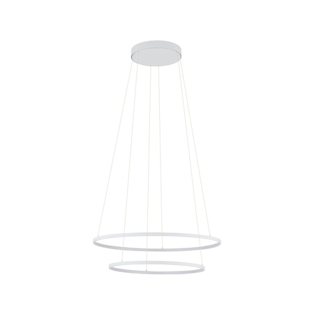 Lampa wisząca dwa białe pierścienie CIRCOLO POWER LED 3000K Nowodvorski 11646