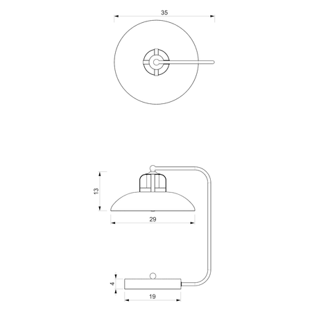Lampka stołowa FELIX Milagro MLP7706 MLP7716 MLP7711