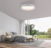 Okrągły biały plafon sufitowy 57cm sterowany pilotem OSKO LED Just Light 14216-16