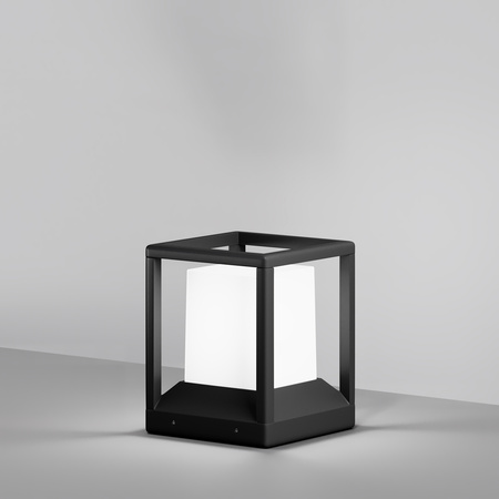 Mała lampka stojąca do ogrodu kostka ogrodowa 1xE27 Trim O455FL-01GF1 Maytoni