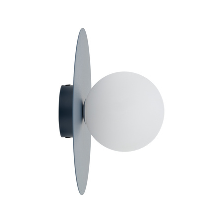 Kinkiet okragły z białą szklaną kulą PIXI NAVY 1xG9 Tk Lighting 11428